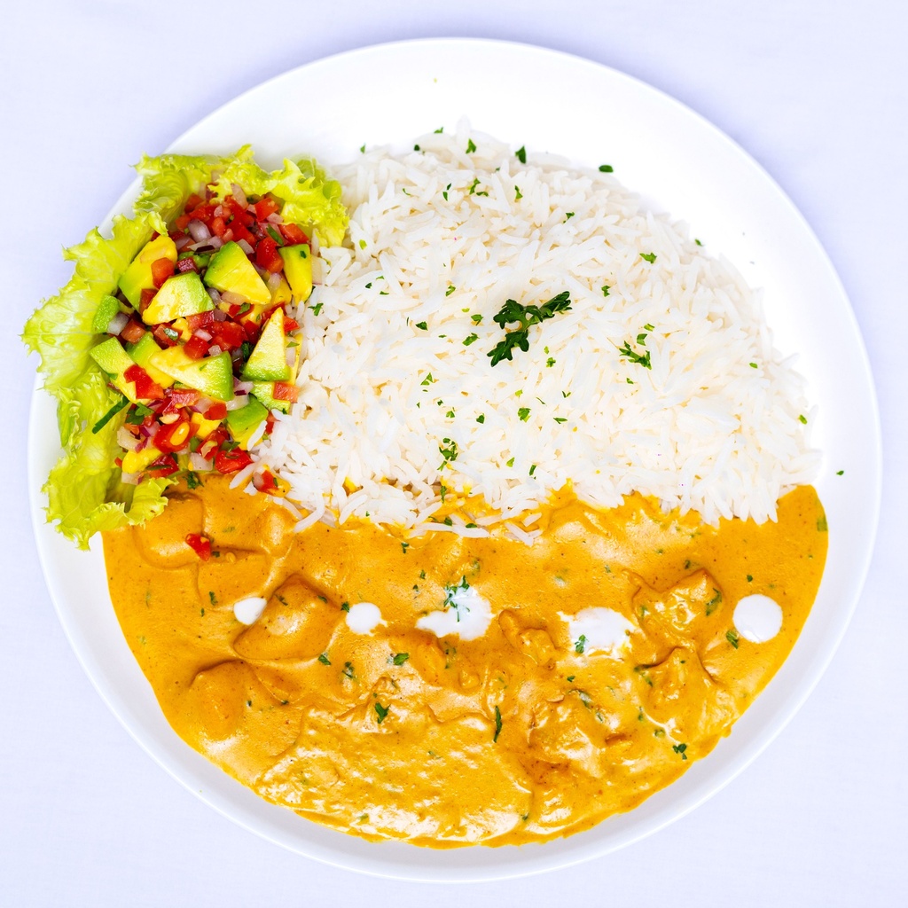 FISH CURRY WITH RICE