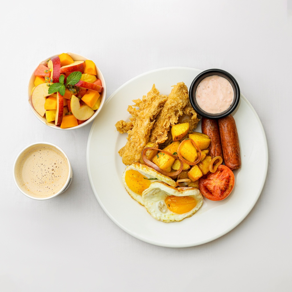 LEXOR CRUNCHY CHICKEN BREAKFAST COMBO