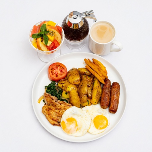 [LC1307] Lexor Grilled Chicken Breakfast Combo